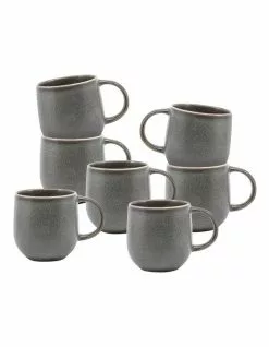 Salt&Pepper NAOKO Mug - 380ml - Shale - Set of 6