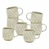 Salt&Pepper NAOKO Mug - 380ml - Tear Biscuit - Set of 6