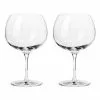 Krosno Duet Set of 2 670ml Gin Ballon Glass Gift Boxed