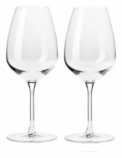 Krosno Duet Set of 2 580ml Wine Glass Gift Boxed