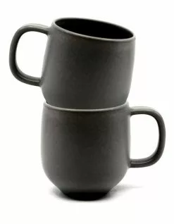 Salt&Pepper Hue 380ml Set of 6 Mug Black 7 Salt&Pepper Hue 380ml Set of 6 Mug Black -Dining Sales 781937200 4 720x928