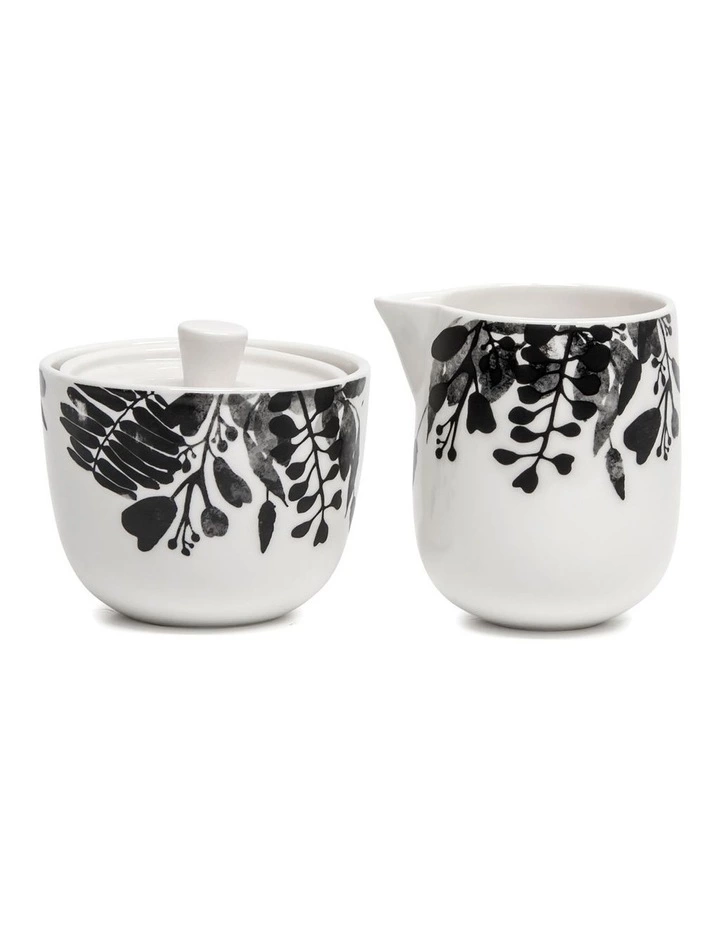Salt&Pepper Neri 2 Piece Milk Jug and Sugar Bowl Set Black/White 1 Salt&Pepper Neri 2 Piece Milk Jug and Sugar Bowl Set Black/White