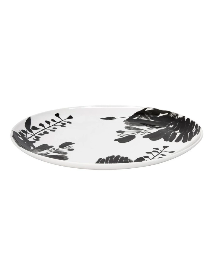 Salt&Pepper Neri 37cm Round Platter White/Black 2 Salt&Pepper Neri 37cm Round Platter White/Black - Image 2
