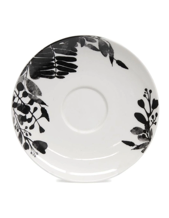 Salt&Pepper Neri 250ml/15cm Tea Cup & Saucer Set Black/White 4 Salt&Pepper Neri 250ml/15cm Tea Cup & Saucer Set Black/White - Image 4