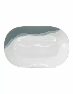 Salt&Pepper ROAM Rectangle Serving Platter - 37cm - Blue