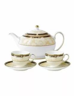 Wedgwood Cornucopia Tea Set for 2