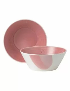 Royal Doulton Signature 1815 16cm Set of 2 Bowl Coral