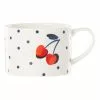 Kate spade new york Vintage Cherry Dot Weekend Mug 380ml