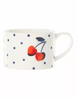Kate spade new york Vintage Cherry Dot Weekend Mug 380ml