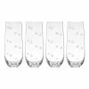 Kate spade new york Spade Clover Set of 4 Stemless Flute