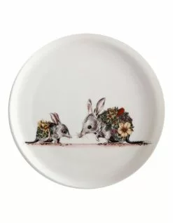 Maxwell & Williams Australian Families 20cm Bilby Plate Gift Boxed White
