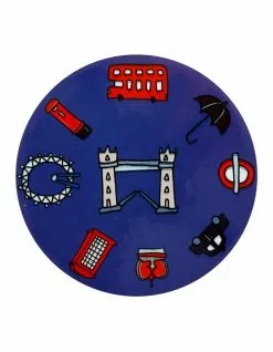 Maxwell & Williams Megan McKean Cities Ceramic 10.5cm London Round Coaster