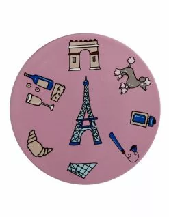 Maxwell & Williams Megan McKean Cities Ceramic 10.5cm Paris Round Coaster