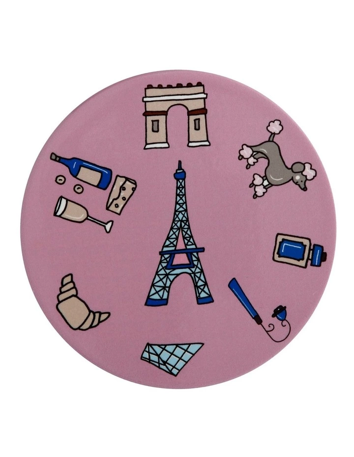 Maxwell & Williams Megan McKean Cities Ceramic 10.5cm Paris Round Coaster 1 Maxwell & Williams Megan McKean Cities Ceramic 10.5cm Paris Round Coaster