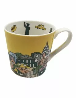 Maxwell & Williams Megan McKean Cities New York 430ml Mug Gift Boxed Yellow -Dining Sales 789630760 3 720x928