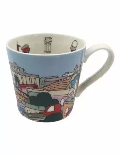 Maxwell & Williams Megan McKean Cities Rome 430ml Mug Gift Boxed Blue -Dining Sales 789630940 3 720x928