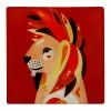 Maxwell & Williams Pete Cromer Wildlife Ceramic 9.5cm Lion Square Coaster