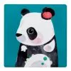 Maxwell & Williams Pete Cromer Wildlife Ceramic 9.5cm Panda Square Coaster