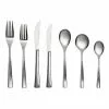 Maxwell & Williams Wayland Hammered 42 Piece Cutlery Set Silver