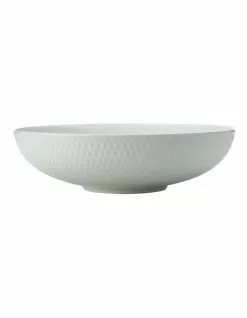 Maxwell & Williams White Basics Diamonds 28cm Round Serving Bowl White