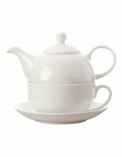 Maxwell & Williams Basics 425ml Teapot Tea for One White