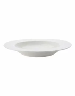 Maxwell & Williams White Basics Diamonds 22.5cm Rim Soup Bowl