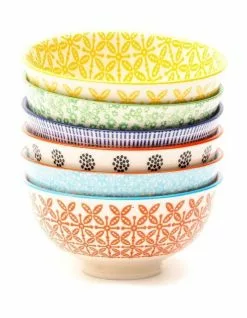 Cooper & Co Set of 6 Ceramic Viola 12cm Bowls Small -Dining Sales 794872900 5 720x928