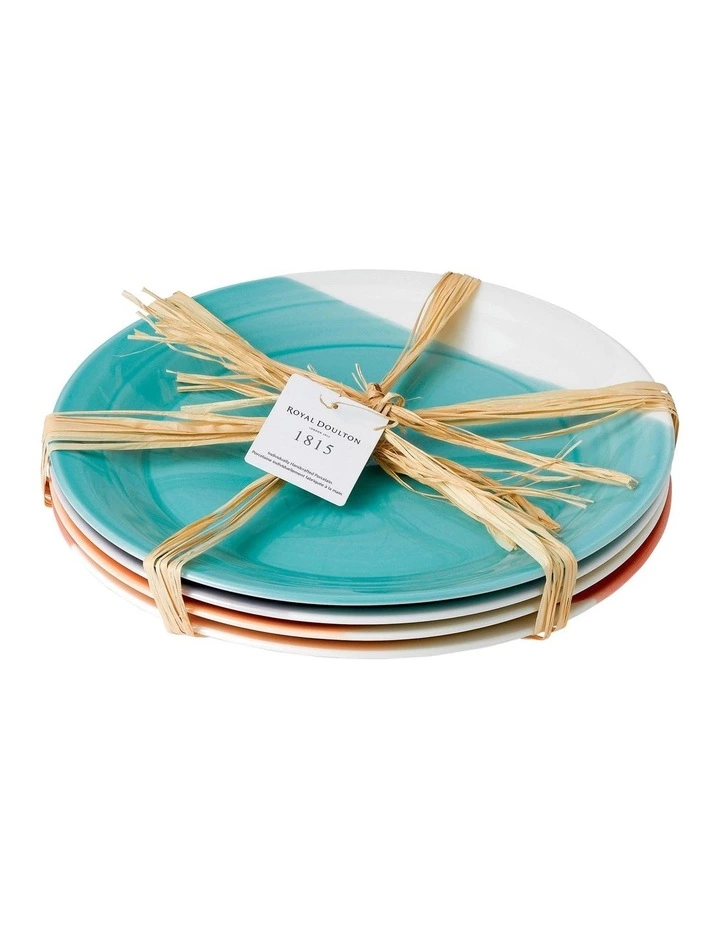 Royal Doulton 1815 Bright 28.5cm Set of 4 Dinner Plates 2 Royal Doulton 1815 Bright 28.5cm Set of 4 Dinner Plates - Image 2