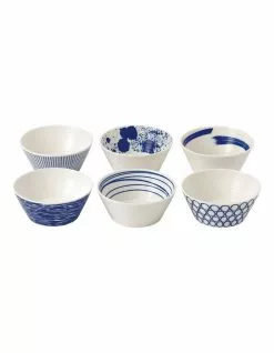 Royal Doulton Pacific Mixed 11cm Set of 6 Bowls