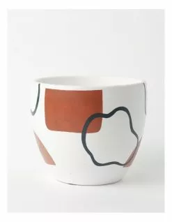 Vue Rabat 22x18cm Patterned Planter