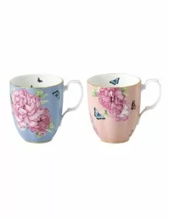 Royal Albert Miranda Kerr Friendship Set of 2 Mugs