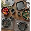 Australian House & Garden Esperance Dinner Plate Charcoal