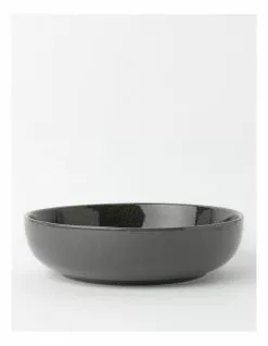 Australian House & Garden Esperance Shallow Bowl Charcoal -Dining Sales 799322770 1 1 720x928