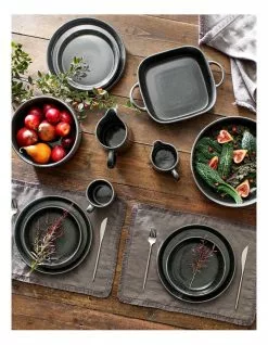 Australian House & Garden Esperance 20.5cm Side Plate Charcoal