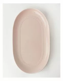 Heritage Avenue Oval Platter Pink -Dining Sales 799332130 1 720x928