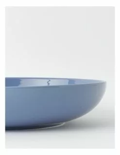Heritage Avenue Shallow Serving Bowl Dusk Blue -Dining Sales 799332580 3 720x928