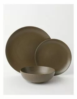 Vue Desert Bloom 12pc Dinner Set Olive -Dining Sales 799339870 1 720x928