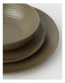 Vue Desert Bloom 12pc Dinner Set Olive -Dining Sales 799339870 7 720x928