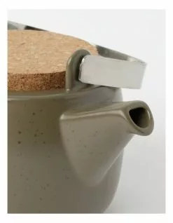 Vue Desert Bloom Tea Pot Olive -Dining Sales 799342300 3 720x928