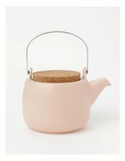 Vue Desert Bloom Tea Pot in Pink