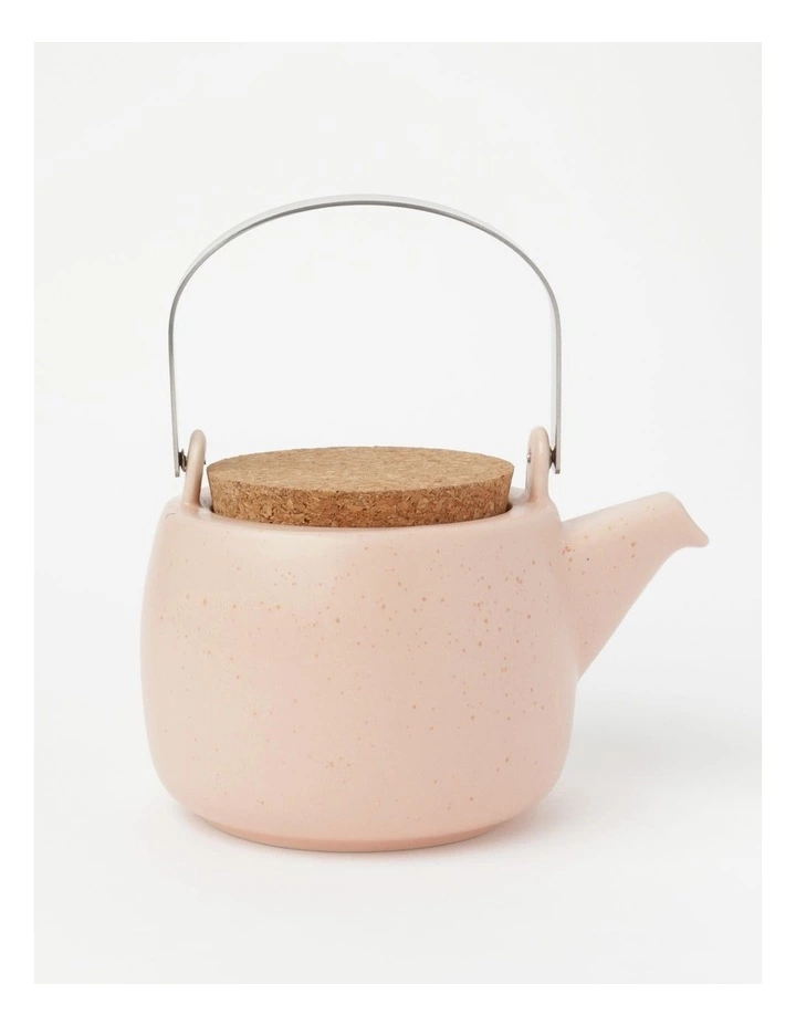 Vue Desert Bloom Tea Pot in Pink 1 Vue Desert Bloom Tea Pot in Pink