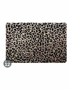 Maxwell & Williams Table Accents Leopard Placemat 45x30cm Gold Set of 12
