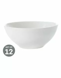 Maxwell & Williams White Basics Round Sauce Bowl 9cm Set of 12
