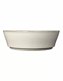 Jamie Oliver Flat Rim Reactive Large Serving Bowl - Taupe