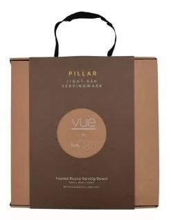 Vue x Lisa Cheung Hernando Pillar Footed Serving Board - Round - 35cm -Dining Sales 804362860 3 1 720x928