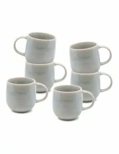 Salt&Pepper NAOKO Mug - 380ml - Powder Blue - Set of 6