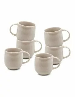 Salt&Pepper NAOKO Mug - 380ml - Latte - Set of 6