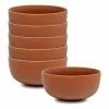 Salt&Pepper Hue Cereal Bowl - Rust - Set of 6 - 14cm