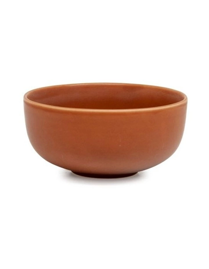 Salt&Pepper Hue Rice Bowl - Rust - Set of 6 - 12cm 2 Salt&Pepper Hue Rice Bowl - Rust - Set of 6 - 12cm - Image 2