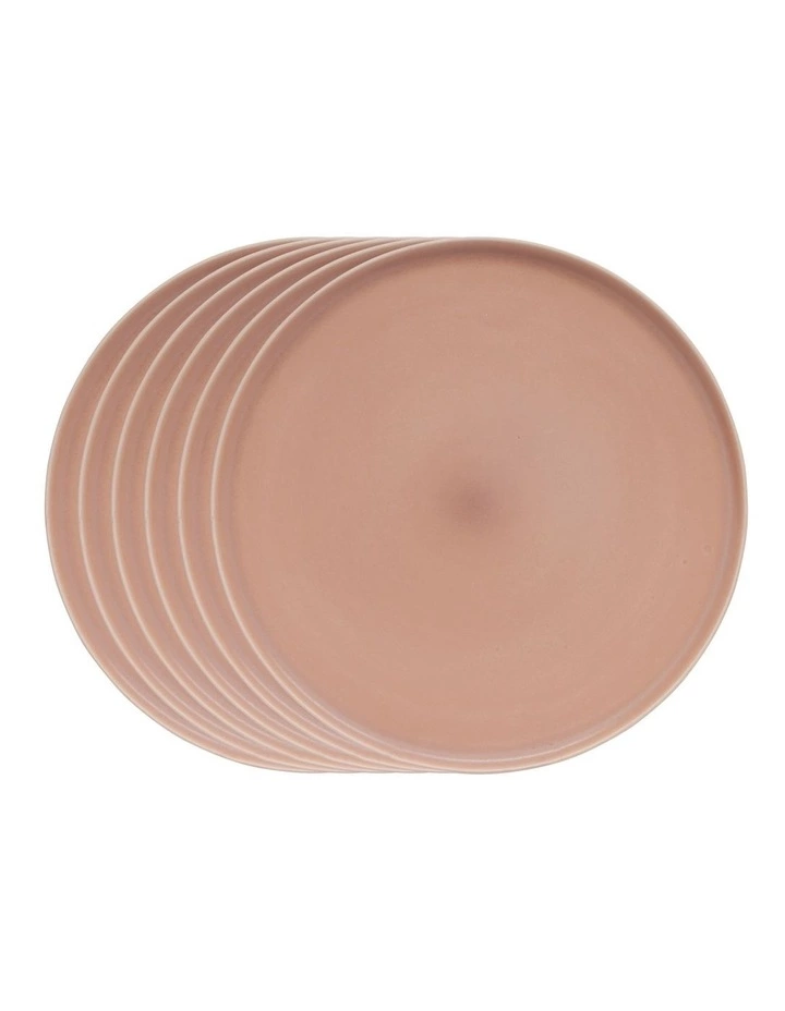 Salt&Pepper Hue Dinner Plate - Blush - Set of 6 - 27.5cm 1 Salt&Pepper Hue Dinner Plate - Blush - Set of 6 - 27.5cm